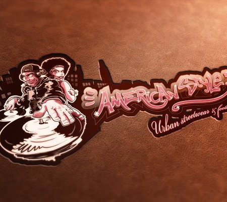 illustration de Création du logo American Style - Streetwear