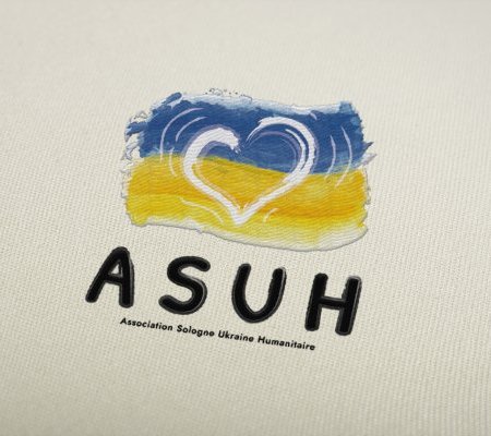 illustration de Logo Association Sologne Ukraine Humanitaire - Pruniers en Sologne