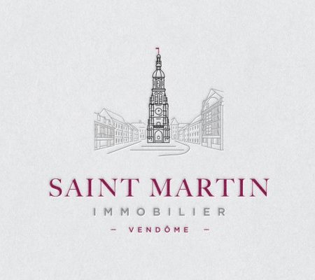 illustration de Création Logotype Saint-Martin Immobilier | Vendôme